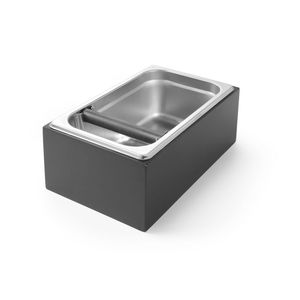 HENDI 275x175x(H)110mm Meuble de bar pour boîte à déchets Scatola Per Knock Box - Product Image 1