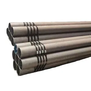 Suppliers price Q235 S355 Ordinary Straight Seam Carbon Steel Welded Steel Pipes