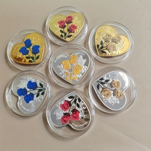 Album <span class=keywords><strong>de</strong></span> collection <span class=keywords><strong>de</strong></span> pièces <span class=keywords><strong>de</strong></span> monnaie anciennes rares en vrac, boîte <span class=keywords><strong>de</strong></span> présentation en métal pour pièces <span class=keywords><strong>de</strong></span> monnaie commémoratives avec logo personnalisé, finition miroir poli - Product Image 1