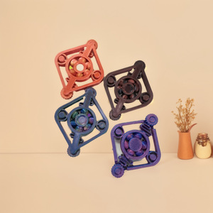 Giocattolo Fidget Spinner Stampato in 3D con Ingranaggi Rotanti, Antistress Portatile per Bambini dai 5 ai 13 Anni, Gioco Puzzle Unisex in Plastica - Product Image 1
