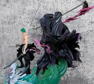 26CM venta al por mayor 1 pieza Roronoa <span class=keywords><strong>Zoro</strong></span> muerte espada dibujos animados 0ne japonés recoger juguete estatua figurita Anime PVC <span class=keywords><strong>figura</strong></span> - Product Image 3