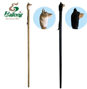 Extérieur <span class=keywords><strong>bois</strong></span> sculpture animal en <span class=keywords><strong>bois</strong></span> <span class=keywords><strong>bâton</strong></span> <span class=keywords><strong>de</strong></span> <span class=keywords><strong>marche</strong></span> avec affichage - Product Image 4