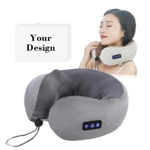 0728 Oem Odm Pain Relief Cervical Pillow Car Neck <b>Machine</b> Heat <b>Massager</b> Device for Shoulder Customizable - Product Image 3