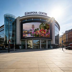 จอแสดงผลโฆษณากลางแจ้งแบบติดตั้งถาวร ความละเอียด 4K LED วิดีโอวอลล์ ความสว่างสูง อ่านได้แม้กลางแดด รุ่น SL6.6 มาตรฐานกันน้ำ IP66 ความถี่ 7680Hz 160 - Product Image 3