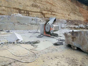 Elmas tel testere makinesi elmas tel kesme makinesi gördüm. Taş ve beton kesmek için kullanılır. - Product Image 6