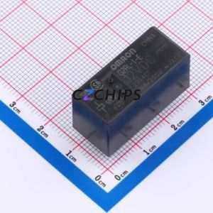 G2RL-1-E-DC12 Power Relay DIP,12.5x28.8mm 12V 1 Changeover: 1C (SPDT-Changeover)::: 440V-AC/300V-DC Silver Alloy (Cadmium Free) - Product Image 1