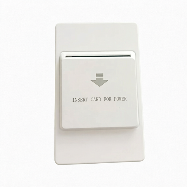 Common 13.56Mhz / 125Khz 3-Way ABS Hotel Energy Saving Switch 220V Insert RFID 40A Holder Card Smart Room Key Card Power Switch