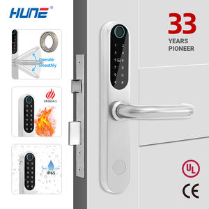 फिंगरप्रिंट विफी इलेक्ट्रॉनिक सुरक्षा के साथ Hune स्टेनलेस स्टील स्मार्ट डोर लॉक - Product Image 1