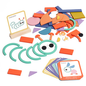 ตัวต่อจิ๊กซอว์สร้างสรรค์ Fire Rat บล็อกตัวต่อ 40 รูปแบบ ของเล่นเสริมพัฒนาการสำหรับเด็กอายุ 3 ปีขึ้นไป สำหรับการเรียนรู้ในวัยอนุบาล - Product Image 4