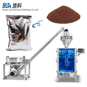 Dọc Máy Cho Lá <span class=keywords><strong>Doypack</strong></span> Túi Làm Đầy Cho Bột Thực Phẩm Cà Phê Đường Muối Masala Bột Chất Tẩy Rửa Bao Bì Làm Giấy - Product Image 5