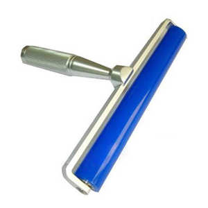 Rodillo manual de impresión de tinta, mango de madera y Metal, sin imperfecciones, partículas Nicks - Product Image 1