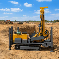 Vente chaude usine : Foreuse de puits d'eau JTQZ-300A, profondeur de forage 300m, puissance 85KW, tige de forage en option, trépan PDC, personnalisable, CE ISO