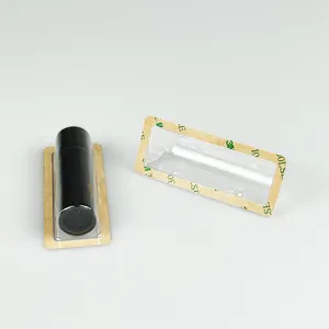Anpassbare durchsichtige PET-PVC-PP-Kunststoff-Chapstick Lippenbalsam Blister-Schale Clamshell-Verpackung Einweg-Display-Druckprägung