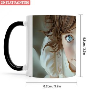 Impression personnalisée sur tasse à <span class=keywords><strong>café</strong></span> en céramique blanche de 11 oz - Product Image 3