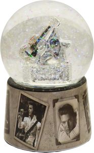 Globe à neige souvenir personnalisé, fait main et peint à la main, sculpture en résine, figurine, cadeau pour musée ou zoo, boule de neige en verre personnalisée - Product Image 1