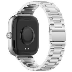 Correa de Reloj de Acero Inoxidable Bandjoy para <span class=keywords><strong>Xiaomi</strong></span> <span class=keywords><strong>Smart</strong></span> <span class=keywords><strong>Band</strong></span> 8Pro 9Pro Redmi Watch 4 <span class=keywords><strong>5</strong></span>, Correa de Repuesto - Product Image 3