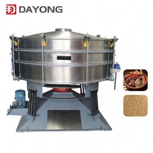 High Accuracy Rotary Vibratory Tumbler Screen with Motor for Ore Stainless Steel 304 - Product Image 1