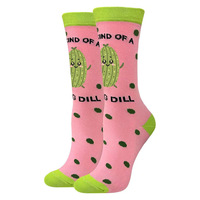 2 paires de chaussettes amusantes en forme de cornichons pour femmes et hommes, cadeaux originaux en coton, chaussettes pour lui et pour elle, pour les amateurs de cornichons, chaussettes pour les cadeaux