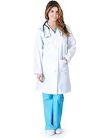 Blouses médicales unisexes de haute qualité pour hôpital, blouses blanches, blouses de laboratoire, respirantes, en coton et polyester, pour hôpital