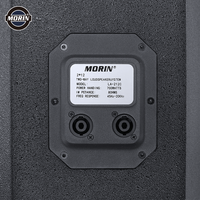 Sistema de Subwoofer Doble de 12 Pulgadas Morin LA-212C, Venta Directa de Fábrica, 850W, 8 Altavoces Negros de 18 Pulgadas