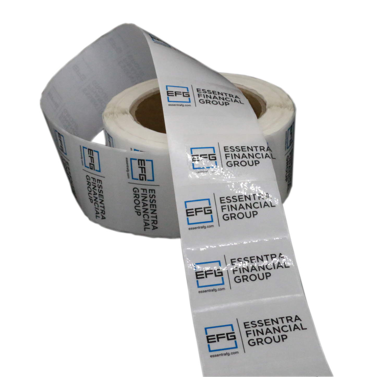 Custom Printed Logo Labels for Beverage Packaging Oil Proof Waterproof Vinyl Adhesive Printing Roll Stickers Brightpac Custom