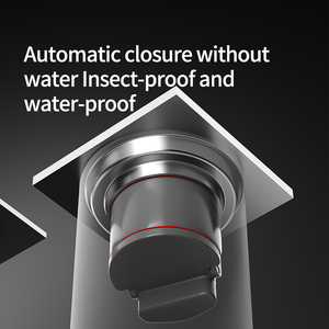 SUS 304 Self-Closing <b>Drain</b> Core Bathroom Floor <b>Drain</b> Odor Resistant Insect Proof Backflow Prevention Shower <b>Drain</b> - Product Image 4