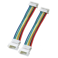 Konektor Harness kabel elektronik kustom seri Molex PicoBlade 51021 1.25mm 2-6 Pin rakitan kawat isolasi PBT