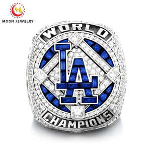 プロフェッショナル カスタマイズ 2020 ドジャース 公式 チャンピオンシップリング 高品質 メンズ ジュエリーリング 特注チャンピオンリング - Product Image 3