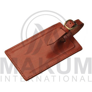 Pure leather Travel ID Tag Business <b>Suitcase</b> <b>Label</b> Baggage Tags for Luggage - Product Image 3