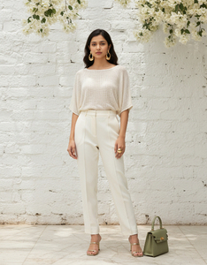 Haut en coton respirant pour femmes, léger, confortable, élégant, parfait pour les occasions décontractées, le bureau, les voyages et le quotidien - Product Image 4