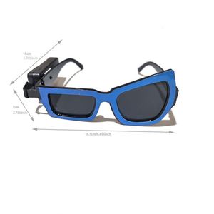 EL Multicolor Neon Rave Lunettes de soleil Batterie clignotante en plastique pour fêtes Options multiples Nouveautés de fête - Product Image 6