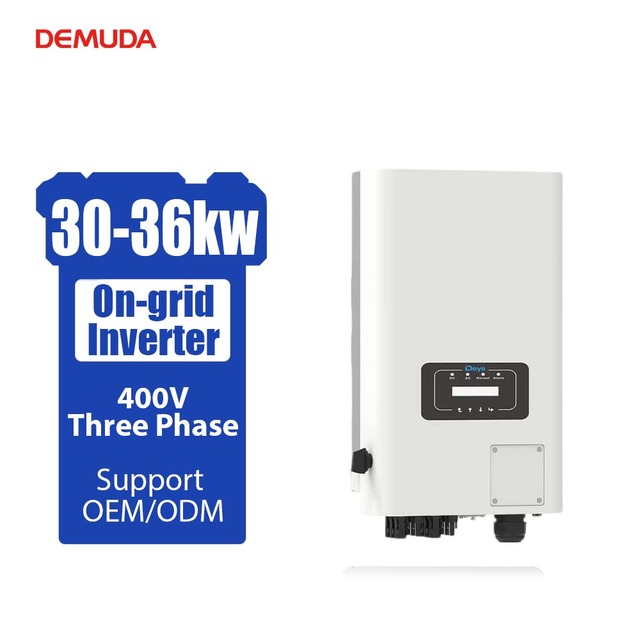 Deye SUN-30/33/35/36K-G04 Solar On-Grid Inverter 30KW 33KW 35KW 36KW String Inverter with 380V 400V Output Solar Energy System