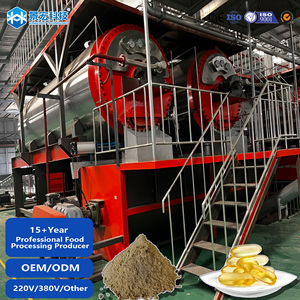 Línea Profesional Automática de Producción de Harina y Aceite de Pescado Flotante, Capacidad de 200-20000 <span class=keywords><strong>kg</strong></span>/h, Voltaje Personalizable, 1 Año de Garantía, <span class=keywords><strong>Precio</strong></span> Económico - Product Image 2