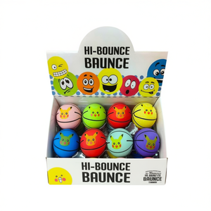 Juego de 8 Pelotas de Goma Coloridas Hi-Bounce para Niños de 5 a 7 Años, Unisex, para Jugar Deportes - Product Image 1