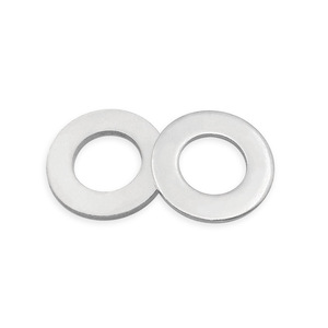 304 Stainless Steel <b>Flat</b> Washer M8 M10 M14 Thin Metal <b>Screw</b> Washer GB97 Circular Hole - Product Image 1