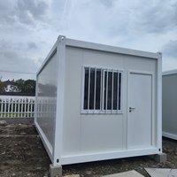 Café de luxe en conteneur, maison préfabriquée modulaire détachable