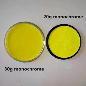 Kit de <span class=keywords><strong>palette</strong></span> de <span class=keywords><strong>peinture</strong></span> pour le visage à base d'eau pour Halloween pour enfants multicolore arc-en-ciel Split Cake <span class=keywords><strong>Peinture</strong></span> corporelle non toxique - Product Image 5