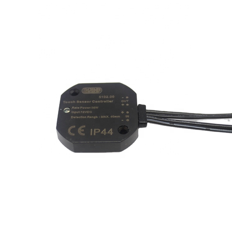 Постепенное включение/выключение 12 В Светодиодная лампа умный сенсорный переключатель движения для шкафа