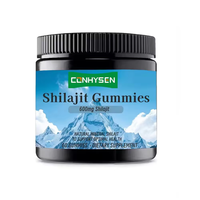 Gummies de Shilajit OEM pour Hommes et Femmes, Shilajit Pur de l'Himalaya et Ashwagandha pour le Soutien Énergétique et la Mémoire Cérébrale