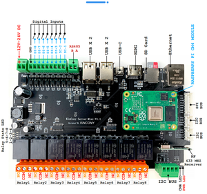 KinCony <strong>Raspberry</strong> <strong>Pi</strong> Smart <strong>Switch</strong> Server Mini Home Automation Local 4G Remote Control PC Android <strong>OS</strong> for Hotels - Product Image 2