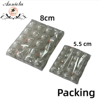 Perles rondes en plastique blanc ANNIELU pour décoration de draperie, idéales pour les mariages, les anniversaires, les baby showers, les événements et les décors de scène.