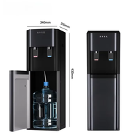 Refroidisseur d'eau commercial à chargement par le bas, eau chaude et froide, durable, refroidissement électronique, options de couleur