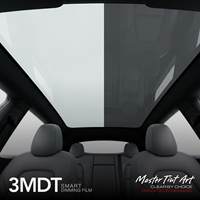 Film Cerdas Astrace Black Intelligent PDLC Switchable untuk Sunroof Tesla Model 3/Y PW85 dengan Perlindungan UV 100%