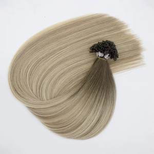 Wholesale Keratin <b>U</b> Tip Hair Extensions Remy Human Hair Pre Bonded <b>Nail</b> Tip Hair Extensions Salon Use Factory Direct Supply - Product Image 4