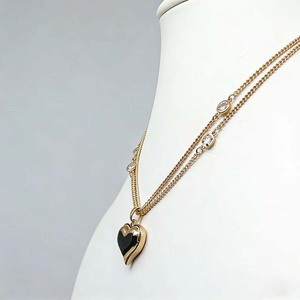 Collar con Colgante <span class=keywords><strong>de</strong></span> Corazón para Mujer, Estilo Vintage, Geométrico, Elegante, Regalo - Product Image 4
