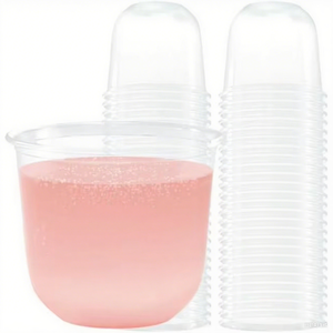 <span class=keywords><strong>Vasos</strong></span> desechables sin tallo, 12oz, 100 tazas, a base de plantas, sin BPA y PFAS, certificado de base biológica, no tóxico por La FDA - Product Image 2