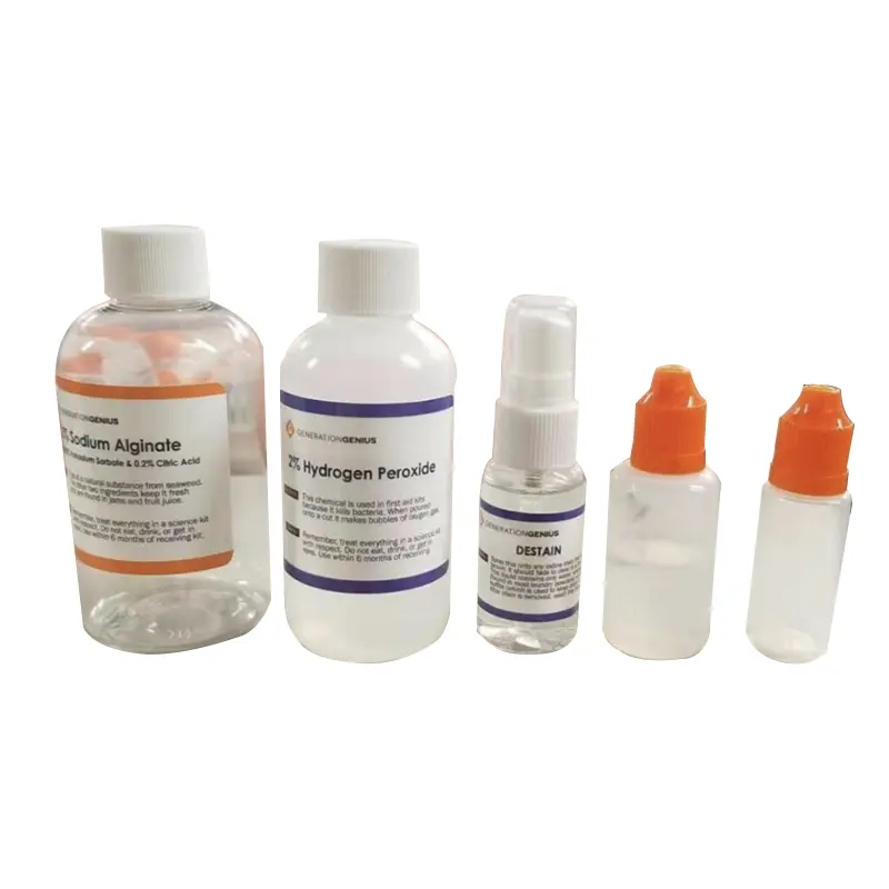 Botella de medicina líquida blanca para la tos corporal, contenedores con tapas, 30mL/50mL/100mL PP