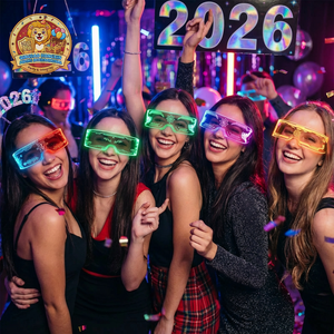 Gafas de Sol LED Futuristas Estilo Cyberpunk Rezz <span class=keywords><strong>Robocop</strong></span>, 6 Colores, Lentes Transparentes, Graduación, Nochevieja, Navidad - Product Image 6