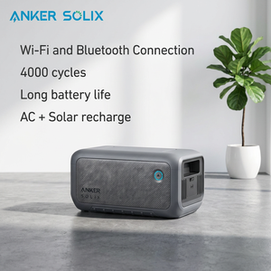 สถานีไฟฟ้า Anker SOLIX BP2000 2400W ได้รับมาตรฐาน UKCA CE RoHS ความจุ 2048Wh แบตเตอรี่ LFP รองรับพลังงานแสงอาทิตย์ ใช้ได้ใน EU และ UK เหมาะสำหรับการตั้งแคมป์ ใช้สำรองไฟฉุกเฉิน - Product Image 1