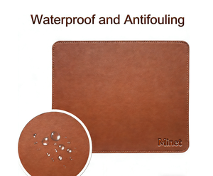 Maßgefertigtes PU-Leder Doppelseitiges Mauspad Leder-Mausmatte Wasserdichtes Leder-Mauspad - Product Image 4